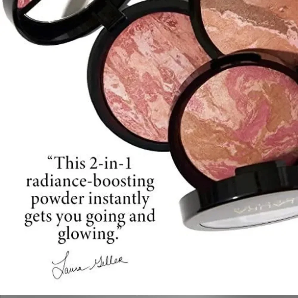 Laura Geller Baked Blush-n-Bronze 2-in-1 Rose Bronze NEW